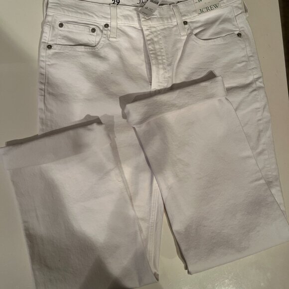 J.Crew Slim Demi Boot White Jeans – Size 29 (NWT, Retail $148) - Picture 9 of 16